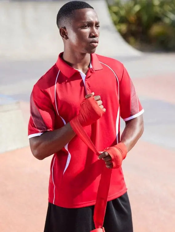 Biz Collection Men's Razor Polo Shirt P405MS Biz Collection